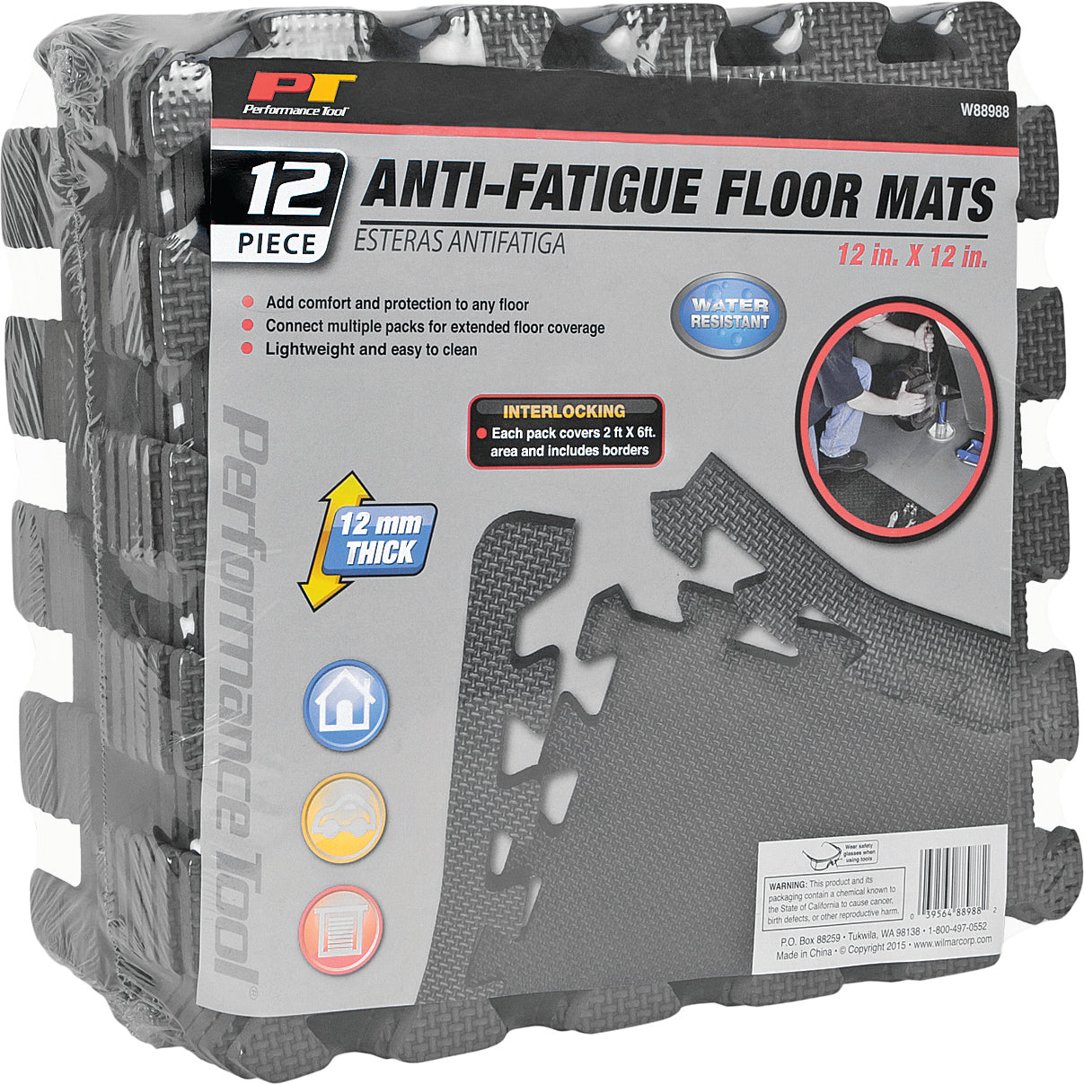 Performance Tool Shop Floor Mats 12/pc - Watercraft Collection