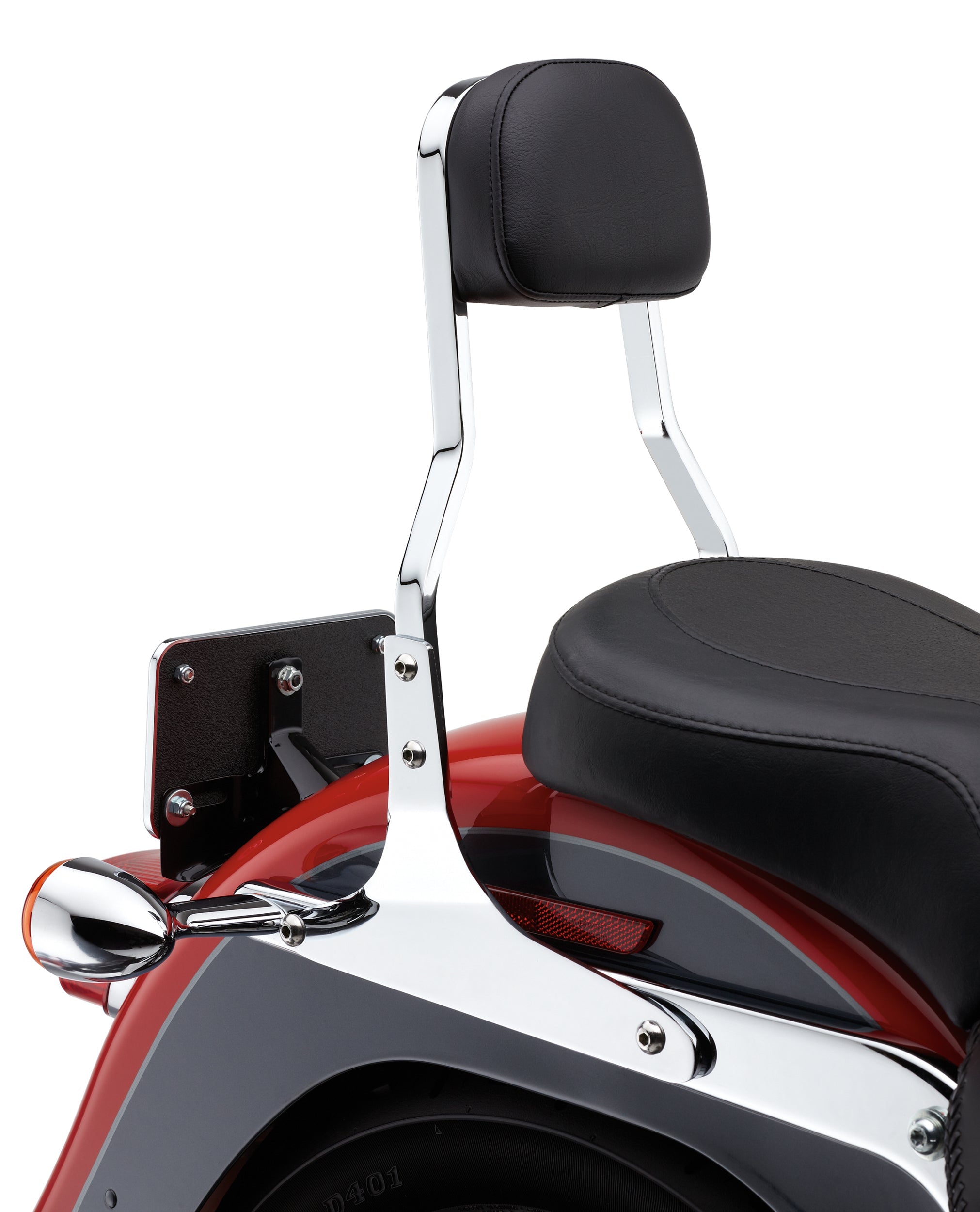 COBRA Short Sissy Bar Chrome Flst 00 06 - Body