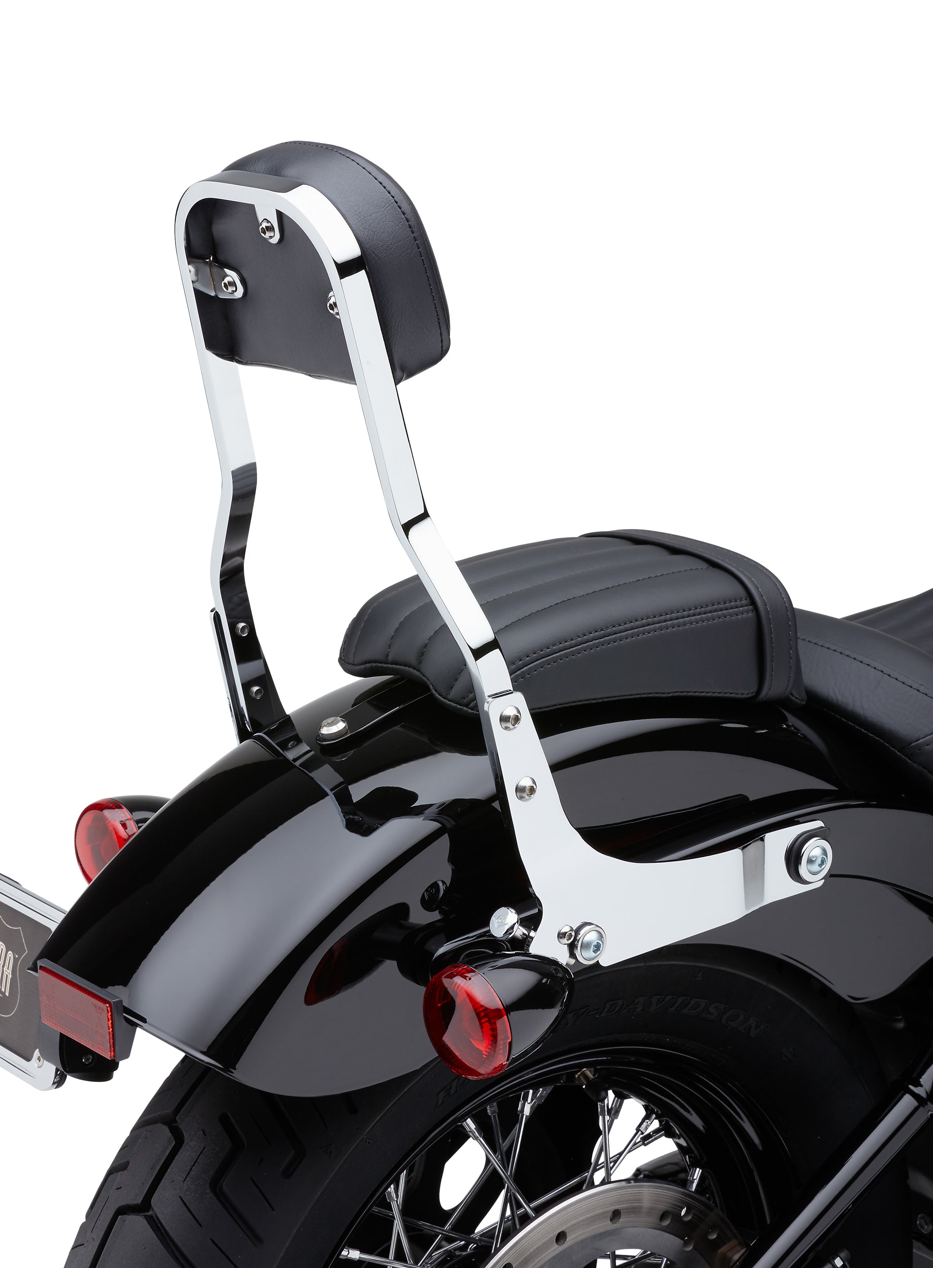 COBRA Short Sissy Bar Chrome Flst/C/N/S/Sc 00 17 - Body