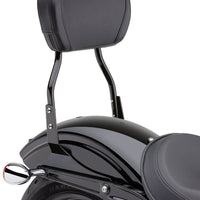 COBRA Short Sissy Bar Round Blk Flstf 07 17 Fxst/S/B 06 10 - Body