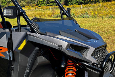 SPIKE Short Windshield Tinted Polaris Rzr Xp - Windshield/Windscreen