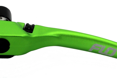 Flo Motorsports Shorty Clutch Lever Braktek Black - Green - Offroad Collection