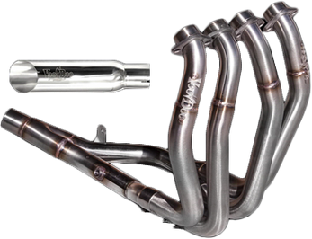 Voodoo Shorty Full Exhaust System 4 Into 1 Polished Busa - Street Collection