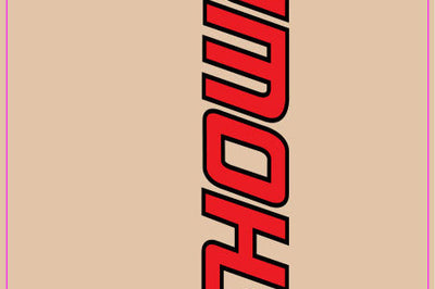 D-cor Showa Upper Fork Decals Black/white - Red - Offroad Collection