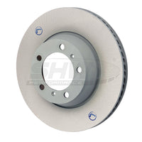 SHW Performance 17-20 Porsche Panamera 4 w/Code 1KF/18in Wheel Left Rear Smooth MB Brake Rotor (971615601F) - Brakes