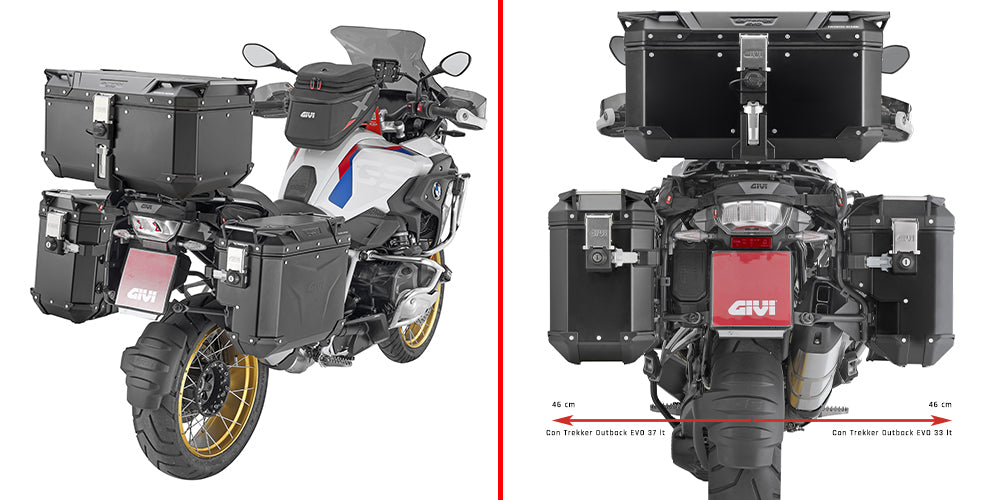 GIVI Side Case Hardware Pl One Fit Cam Bmw