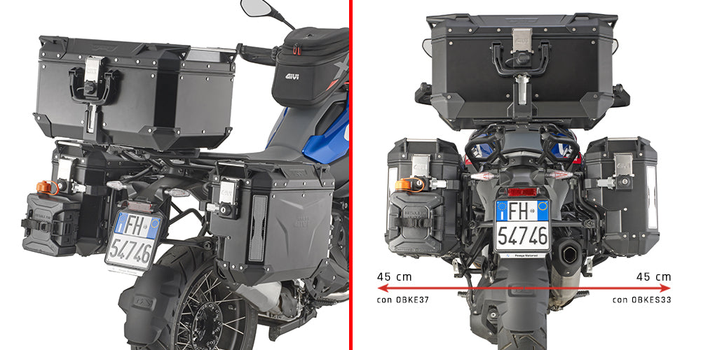 GIVI Side Case Hardware Pl One Fit Cam Bmw