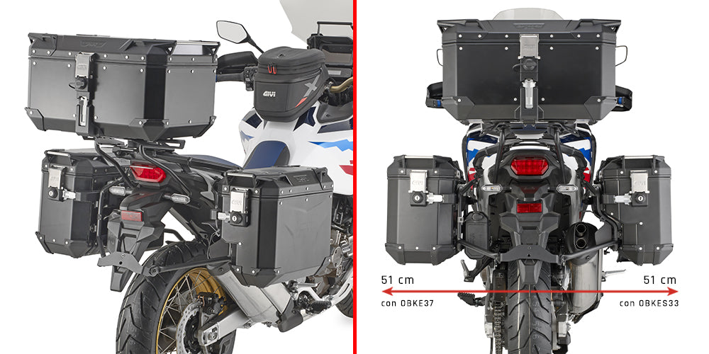 GIVI Side Case Hardware Pl One Fit Cam Hon