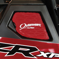 Outerwears Side Intake Pre Filter Black Pol Rzr 570 - Atv Performance Products