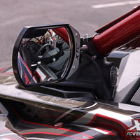 XTC POWER PRODUCTS Side Mirrors W/2.00 Clamp Roll Cage Bar 2.00