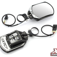 XTC POWER PRODUCTS Side Mirrors W/2.00 Clamp Roll Cage Bar 2.00