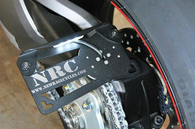 New Rage Cycles Side Mount License Plate Duc - Street Collection