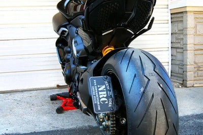 New Rage Cycles Side Mount License Plate Duc - Street Collection