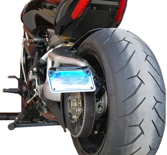 New Rage Cycles Side Mount License Plate Duc - Street Collection