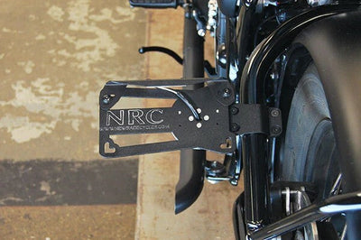 New Rage Cycles Side Mount License Plate Tri - Street Collection