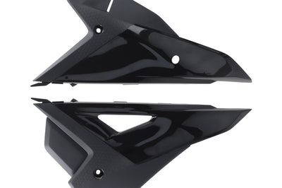 Acerbis Side Panels- Upper + lower Crf Black
