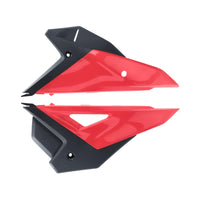 Acerbis Side Panels- Upper + lower Crf Red/black
