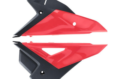 Acerbis Side Panels- Upper + lower Crf Red/black