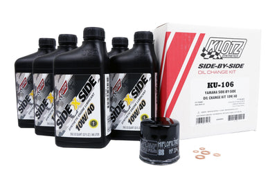 Klotz Side X Oil Change Kit 10w40 With Filter Yamaha - Tires & Wheels