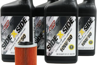 Klotz Side X Oil Change Kit 10w50 With Filter Can-am - Tires & Wheels