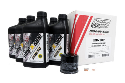 Klotz Side X Oil Change Kit 15w50 With Filter Yamaha - Tires & Wheels