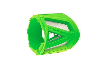 Polisport Silencer Protector 340-400mm 13.4-15.7 In. Nardo Grey - Green - Offroad Collection