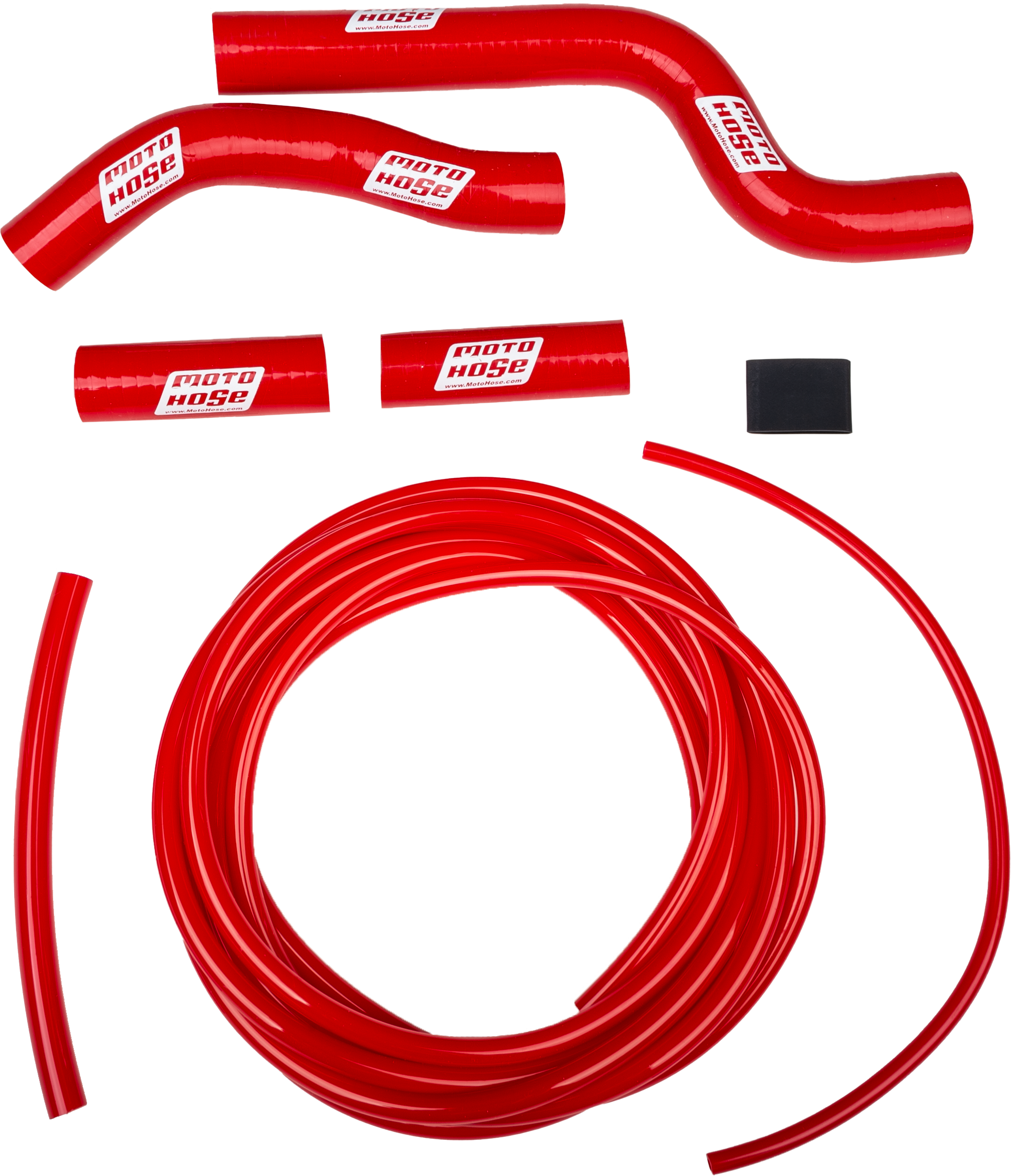 Moto Hose Silicone Kit (orange) - Red - Offroad Collection