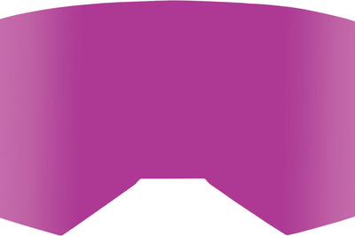 Fly Racing Single Lens W/post Adult Pink Mirror/smoke - Gear