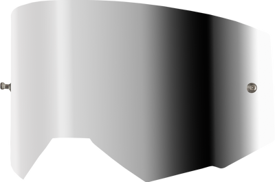 Fly Racing Single Lens W/ Post Adult Silver Mirror/smoke