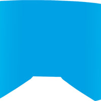 Fly Racing Single Lens W/post Adult Sky Blue Mirror/smoke