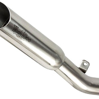 Voodoo Single Shorty Slip-on Exhaust Polished - Street Collection