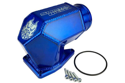 Sinister Diesel 03-07 Ford 6.0L Hexagon Intake Elbow (w/o Bungs) - Air Systems
