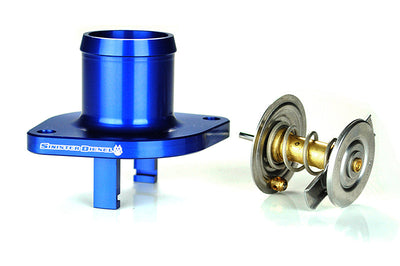 Sinister Diesel 03-07 Ford 6.0L Powerstroke Thermostat Housing - Cooling