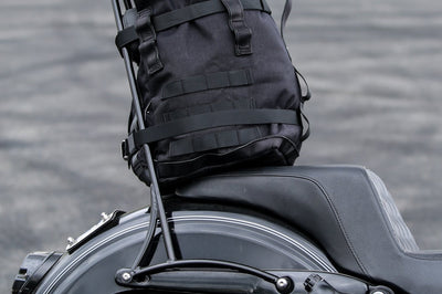 BURLY BRAND Sissy Bar Bag Black - Luggage