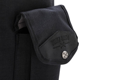 BURLY BRAND Sissy Bar Bag Black - Luggage