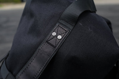 BURLY BRAND Sissy Bar Bag Black - Luggage