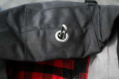 BURLY BRAND Sissy Bar Bag Black - Luggage