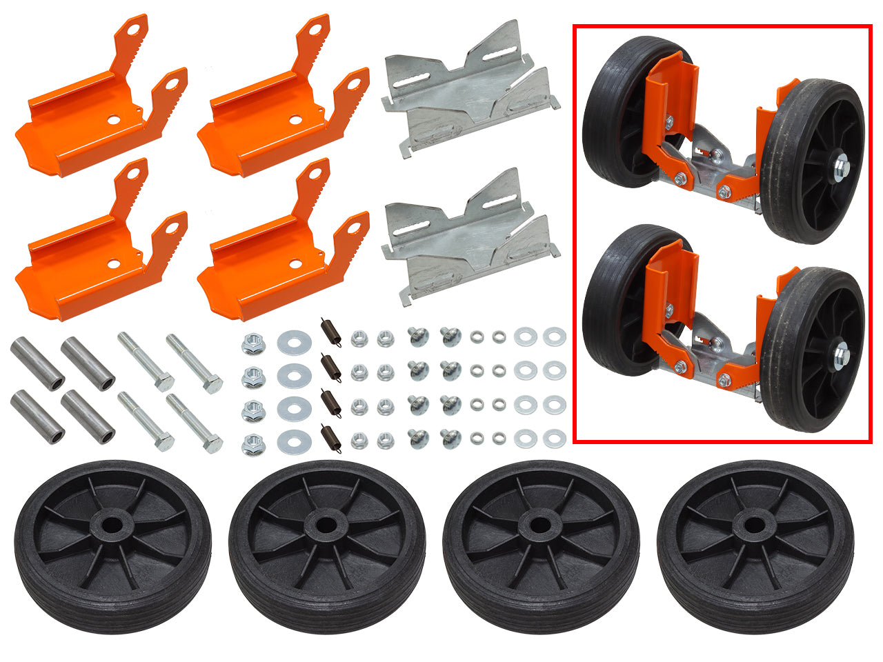 Sp1 Ski Wheels Dolly Set Pr - Snowmobile Collection