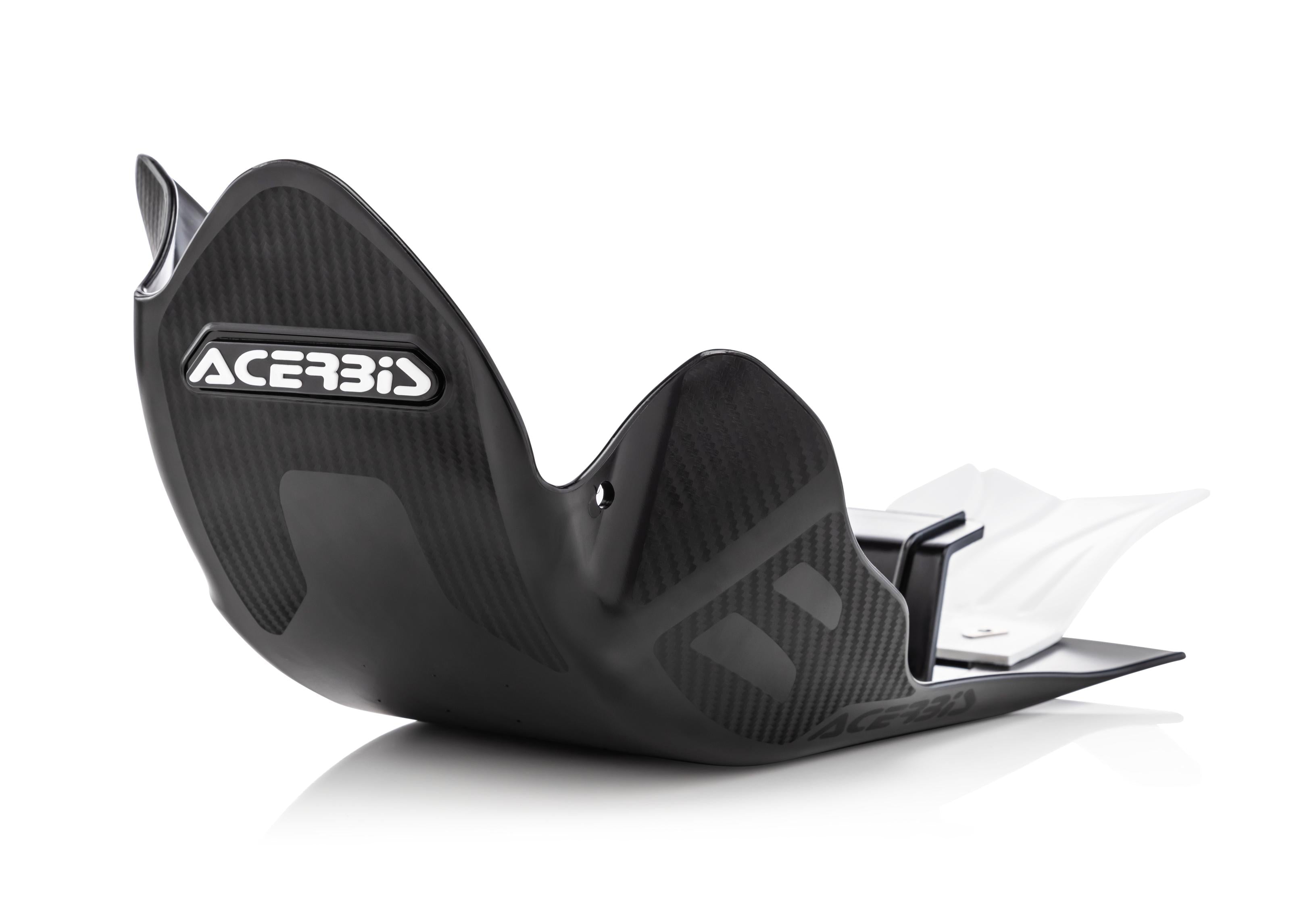 Acerbis Skid Plate Black/white - Offroad Collection