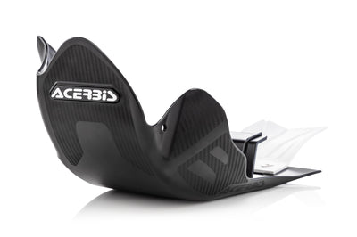 Acerbis Skid Plate Black/white - Offroad Collection