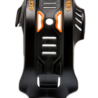 Acerbis Skid Plate Red Hon - Black/Orange - Street Collection