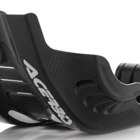 Acerbis Skid Plate Red Hon - Black/Orange - Street Collection