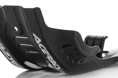 Acerbis Skid Plate Red Hon - Black/White - Street Collection