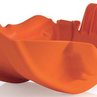 Acerbis Skid Plate Red Hon - Black/Orange - Street Collection