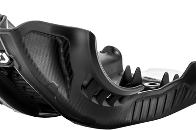 Acerbis Skid Plate W/linkage Guard White/black - Black/White - Offroad Collection