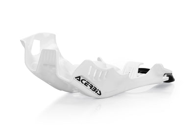 Acerbis Skid Plate W/linkage Guard White/black - White/Black - Offroad Collection