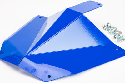 Straightline Skid Plate White For Gen5 Front Bumper S/m - Blue - Snowmobile Collection