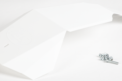 Straightline Skid Plate White For Gen5 Front Bumper S/m - Snowmobile Collection