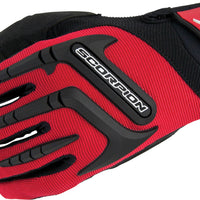 SCORPION EXO Skrub Gloves Red Lg