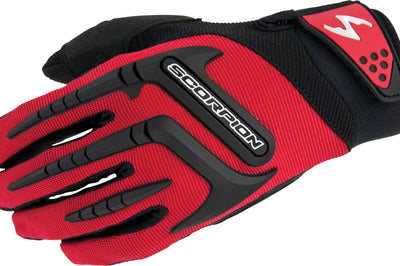SCORPION EXO Skrub Gloves Red Sm
